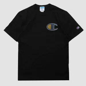 CHAMPION - Men - Heritage Embroidered Tee - Black
