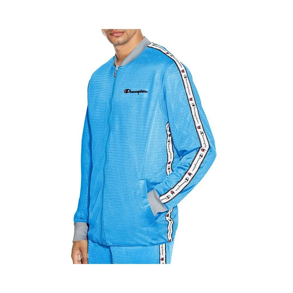 Champion Men's Reversible Mesh Jacket Hotline Blue/Silverstone/Blur Tropics  V9797 549733 6I4