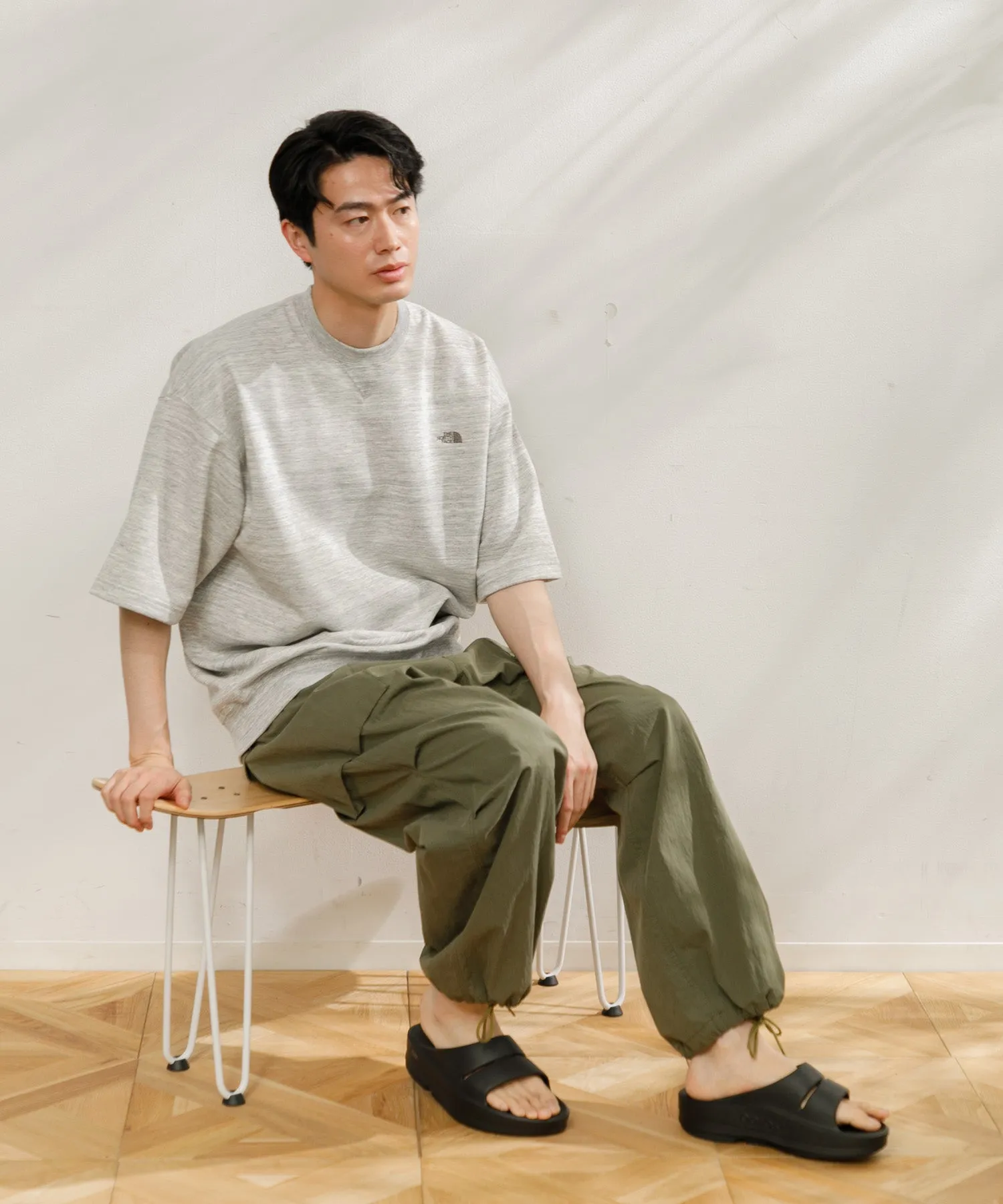【MEN】THE NORTH FACE ハーフスリーブスウェットティー