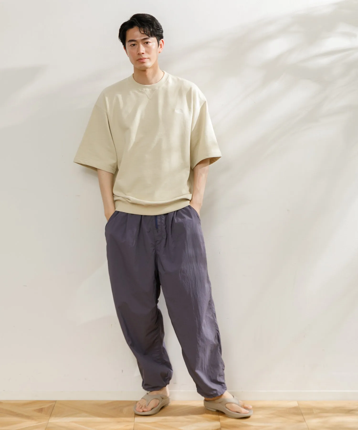 【MEN】THE NORTH FACE ハーフスリーブスウェットティー