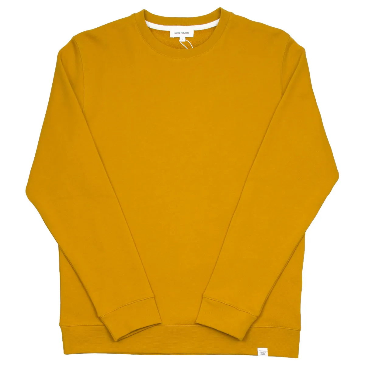 Norse Projects - Vagn Classic Sweatshirt - Turmeric Yellow