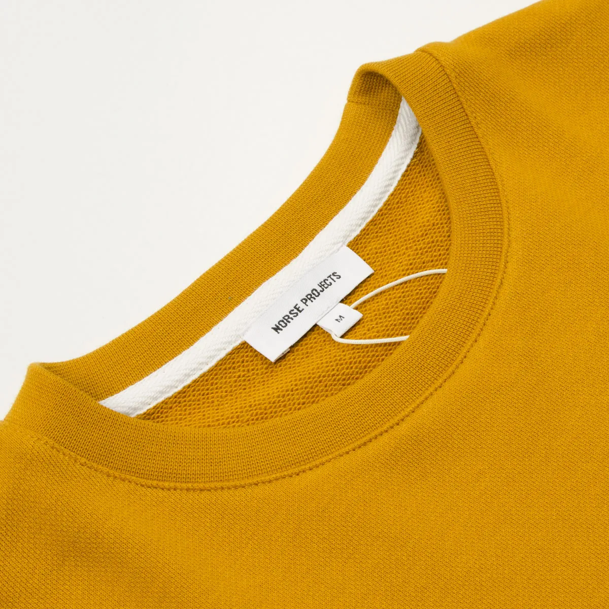 Norse Projects - Vagn Classic Sweatshirt - Turmeric Yellow