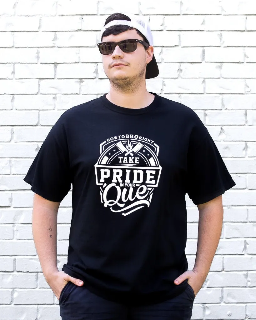 Take Pride Black T-Shirt and H2Q Grey Hat