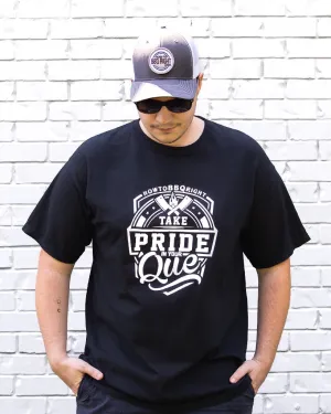 Take Pride Black T-Shirt and H2Q Grey Hat