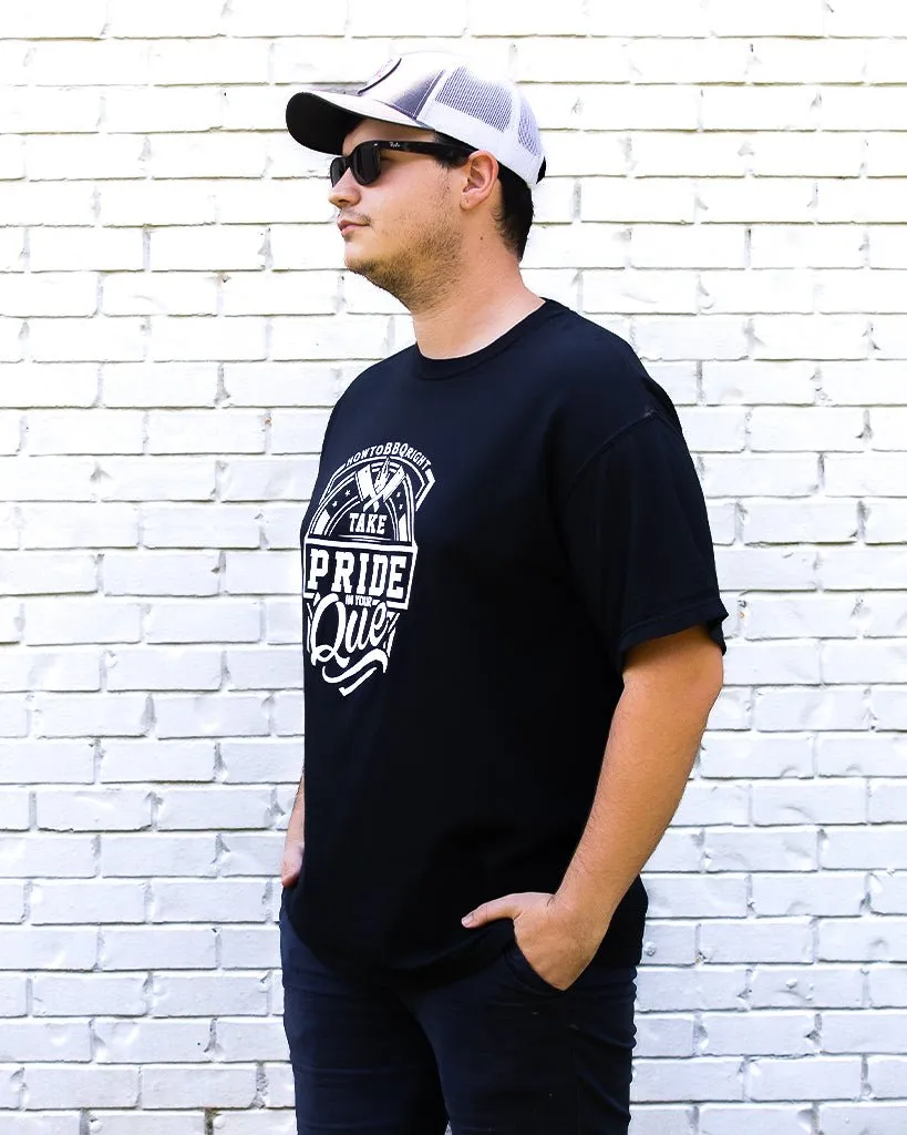 Take Pride Black T-Shirt and H2Q Grey Hat