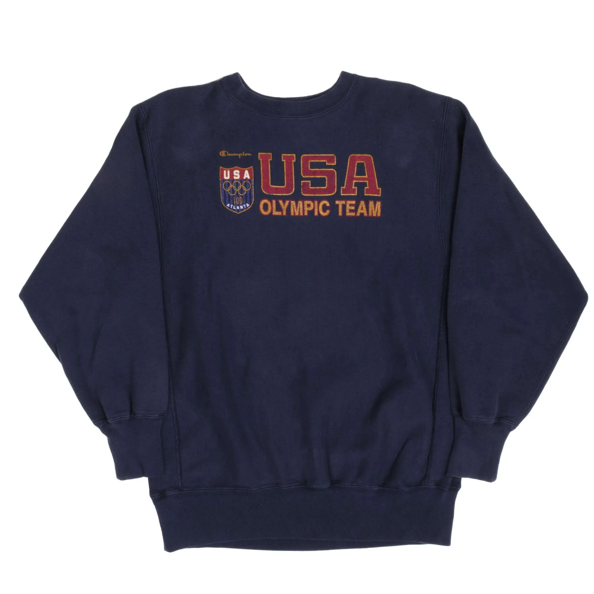 VINTAGE CHAMPION REVERSE WEAVE USA OLYMPIC TEAM SWEATSHIRT 1996 XL MADE USA